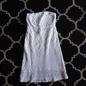 Lilly Pulitzer White Trapless Dress Size M!